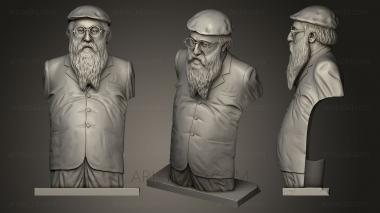 Busts and bas-reliefs of famous people (BUSTC_0192) 3D model for CNC machine